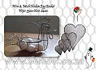 Wire Mesh Chicken Baskets Hearts