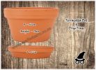 Terracotta Pots Candle Wax Votives
