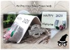 Clay Name Place Cards Horseshoe Rose