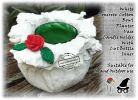 Flower Pot Concrete Cement Dipped Cotton
