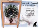 Funeral Memorial Wake Flower Wreath on Easle