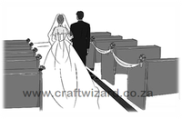 Wedding, Church, Isle, Table, Reception, Decor